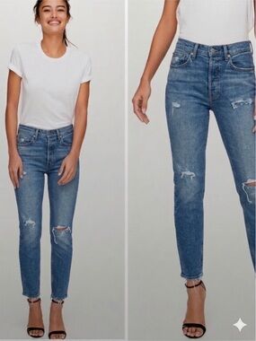 Revolve GRLFRND High-Rise Skinny Leg Jeans Small US 27 Condition Excellent $248